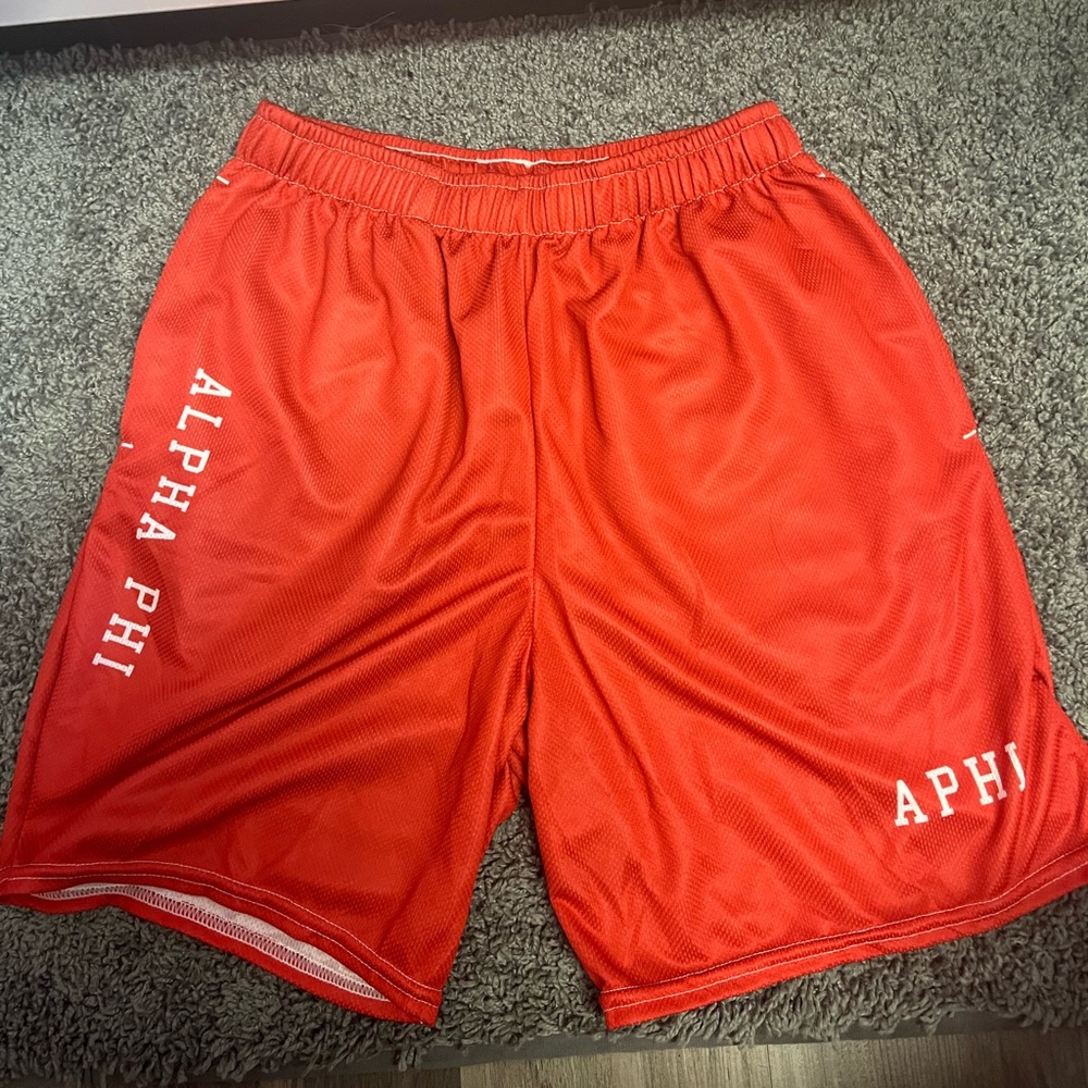 Alpha Phi basketball shorts